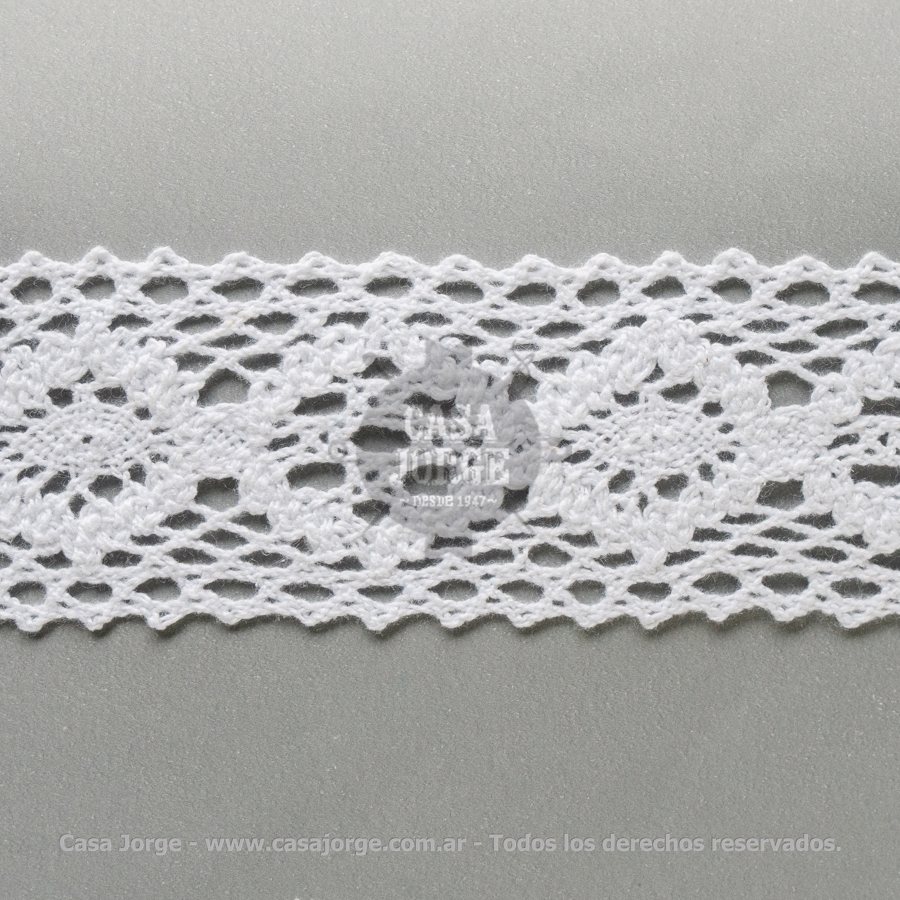 PUNTILLAS ABROTEX DE ALGODON 7175 DE 40 MM X 10 METROS