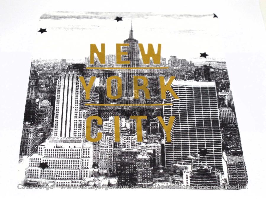 APLIQUES PARA COSER NEW YORK CITY BLACK ART 2745 DE 250 POR 200 MM POR UNIDAD MINIMO 25 UNIDADES