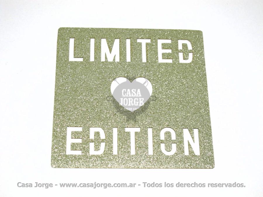APLIQUES TERMOADHESIVO LIMITED EDITIOW ART 2853 DE 120 POR 120 MM POR UNIDAD MINIMO 50 UNIDADES