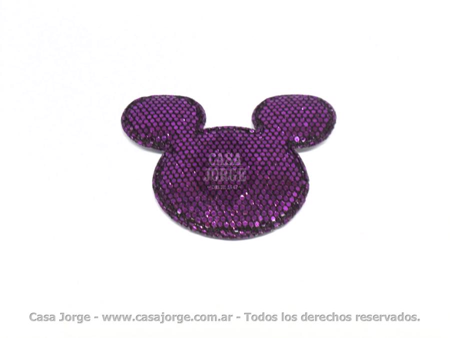 APLIQUES TERMOADHESIVO MICKEY ART 2953 DE 45 POR 55 MM POR UNIDAD MINIMO 100 UNIDADES