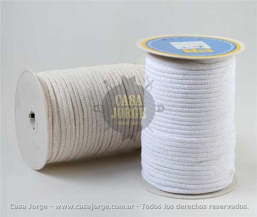 Cordón de algodón grueso 14mm. Varios colores