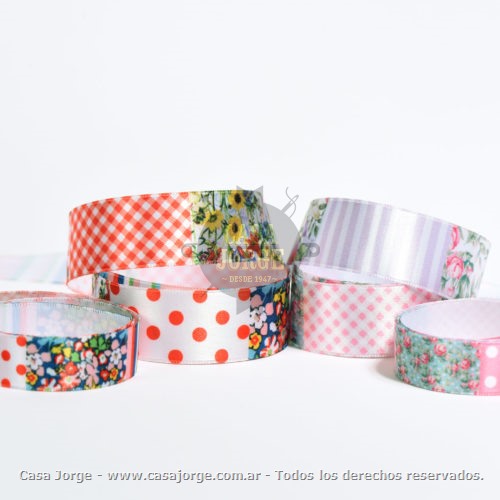 CINTAS PATCHWORK CORDON DE ORO ARTICULO CC1285025 DE 25 MM POR 10 METROS