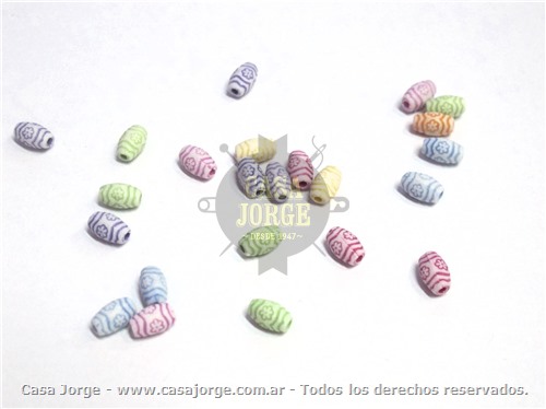 FORMAS DE PLASTICO TAMBOR ART I03 DE 8 MM DE ALTO POR 500 GRAMOS