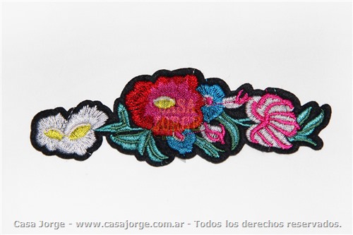 APLIQUES TERMOADHESIVO FLOR ART 2352 POR UNIDAD MINIMO 100 UNIDADES