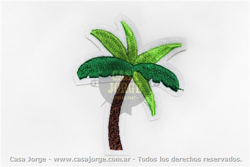APLIQUES TERMOADHESIVO PALMERA ART 2362 POR UNIDAD MINIMO 100 UNIDADES