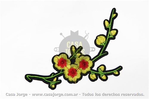 APLIQUES TERMOADHESIVO FLOR ARTICULO 2363