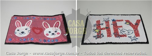 APLIQUE TERMOADHESIVO DE LENTEJUELA REVERSIBLE ART 2394 POR UNIDAD MINIMO 50 UNIDADES