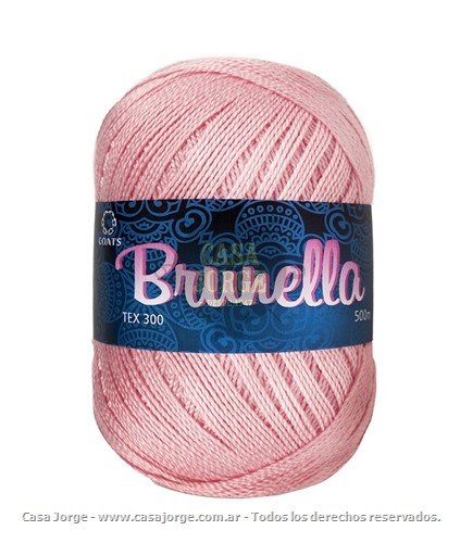 LANAS CISNE BRUNELLA 100% ALGODON PAQUETE DE 6 OVILLOS TOTAL APROX 948 GS