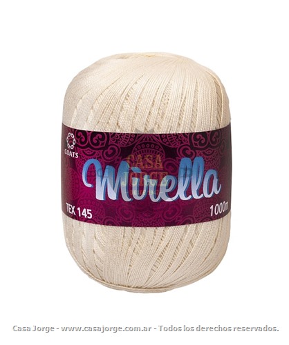 LANAS CISNE MIRELLA 100% ALGODON PAQUETE DE 6 OVILLOS TOTAL APROX 880 GS