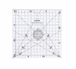 REGLAS PACTCHWORK CBX DE 16 X 16 CM POR UNIDAD