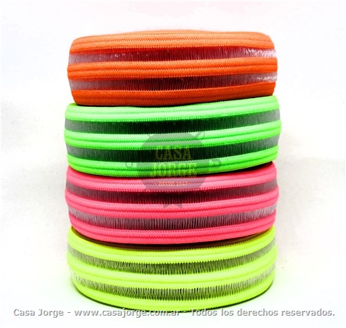 ELASTICOS FB ARCOBALENO ANG MONOFILAMENTO FLUO ART T20MF DE 45 MM POR 10 METROS