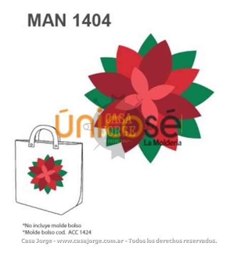 APLICACIÓN FLOR MOLDE: MAN1404